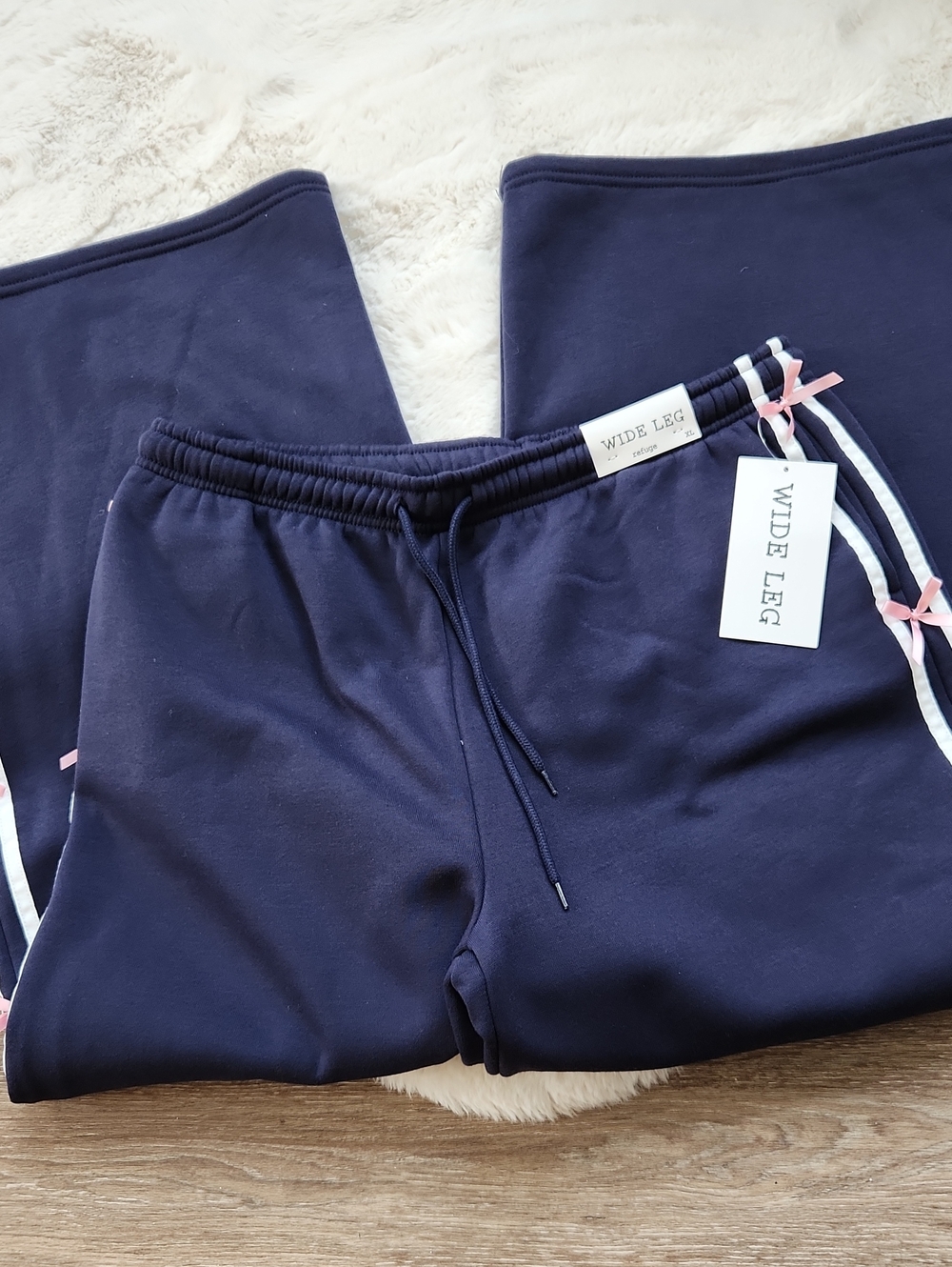 NWT Wide Leg Sweatpants XL - Picture 3 of 5